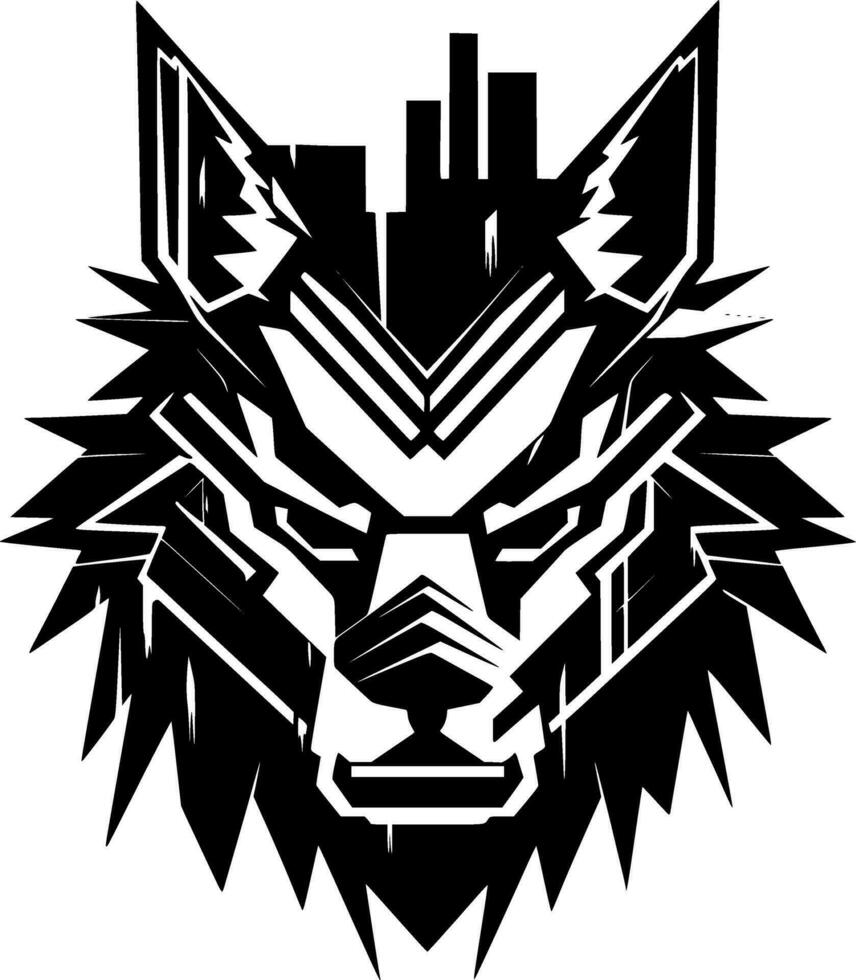 wolf - hoog kwaliteit vector logo - vector illustratie ideaal voor t-shirt grafisch