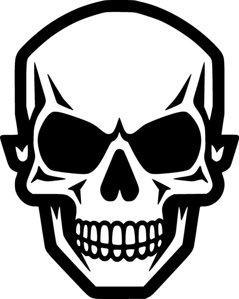 schedel - hoog kwaliteit vector logo - vector illustratie ideaal voor t-shirt grafisch