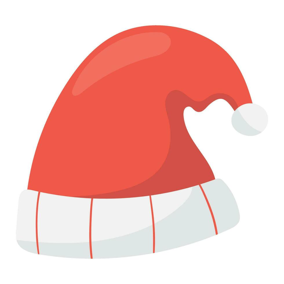 de kerstman Kerstmis hoed vector