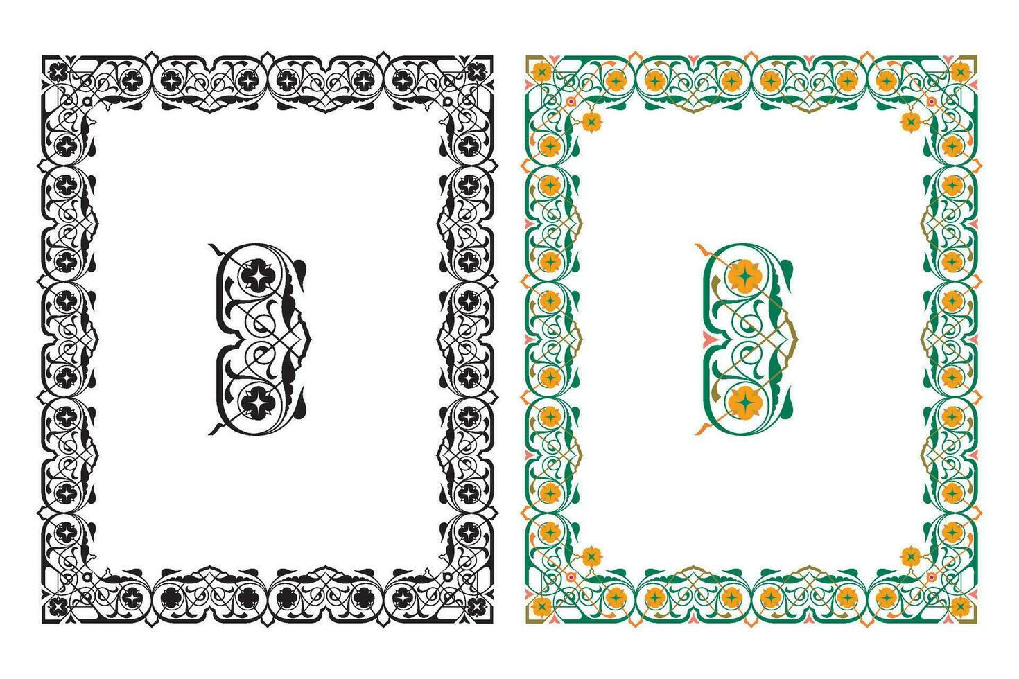 wijnoogst traditioneel realistisch kaders reeks Aan wit achtergrond geïsoleerd vector illustratie