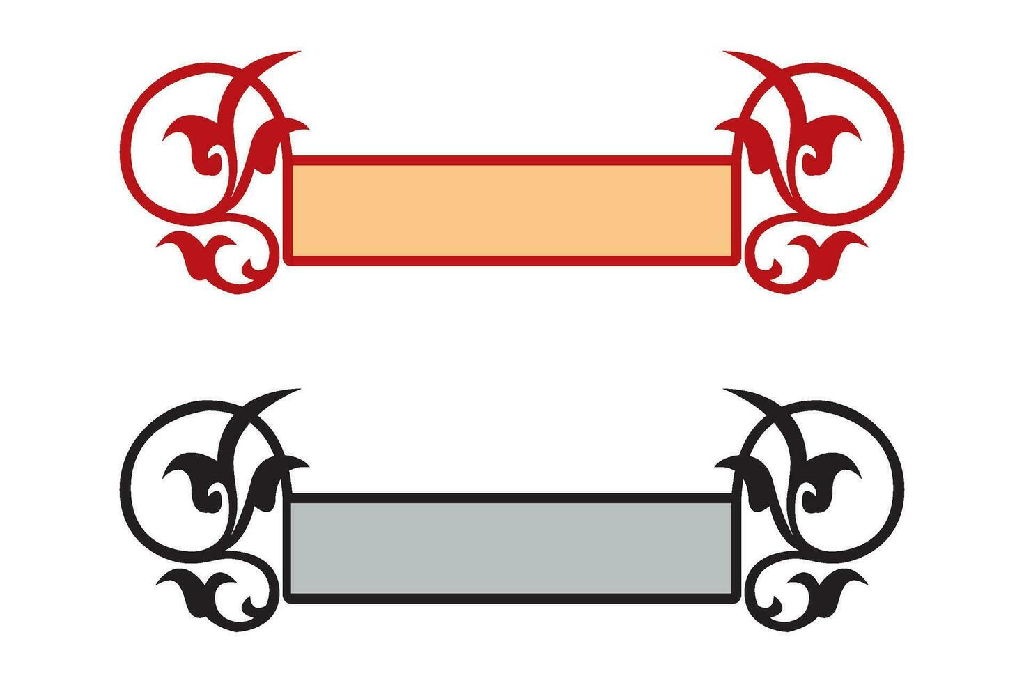 wijnoogst traditioneel realistisch zwart en kleur kaders reeks Aan wit achtergrond geïsoleerd vector illustratie