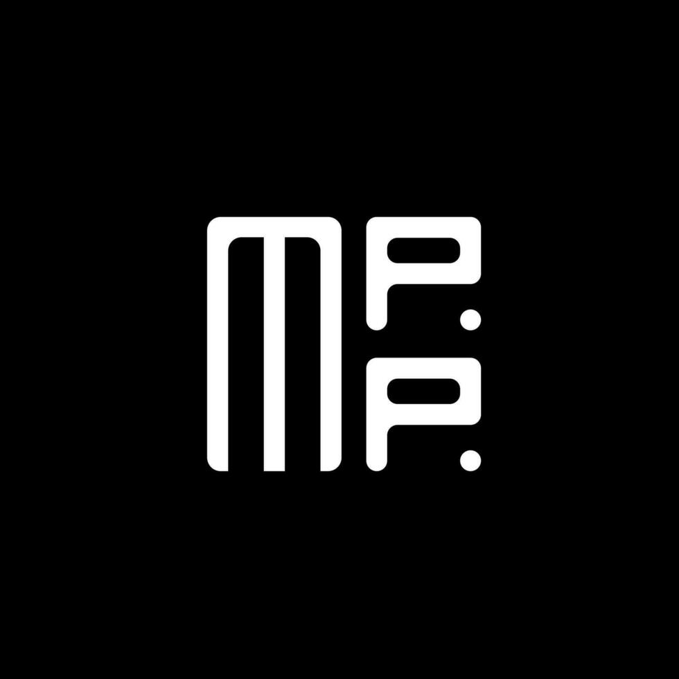 mpp brief logo vector ontwerp, mpp gemakkelijk en modern logo. mpp luxueus alfabet ontwerp