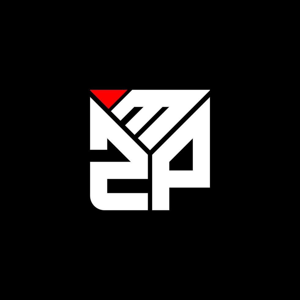 mzp brief logo vector ontwerp, mzp gemakkelijk en modern logo. mzp luxueus alfabet ontwerp