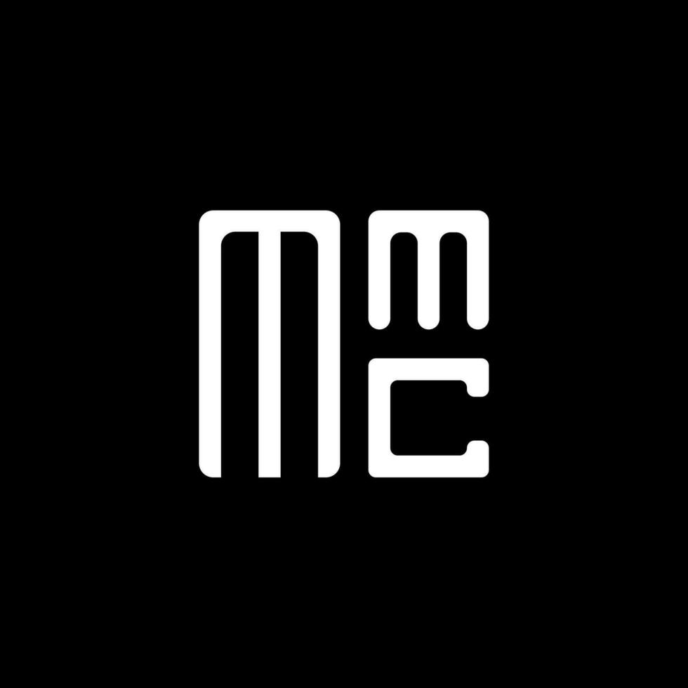 mmc brief logo vector ontwerp, mmc gemakkelijk en modern logo. mmc luxueus alfabet ontwerp