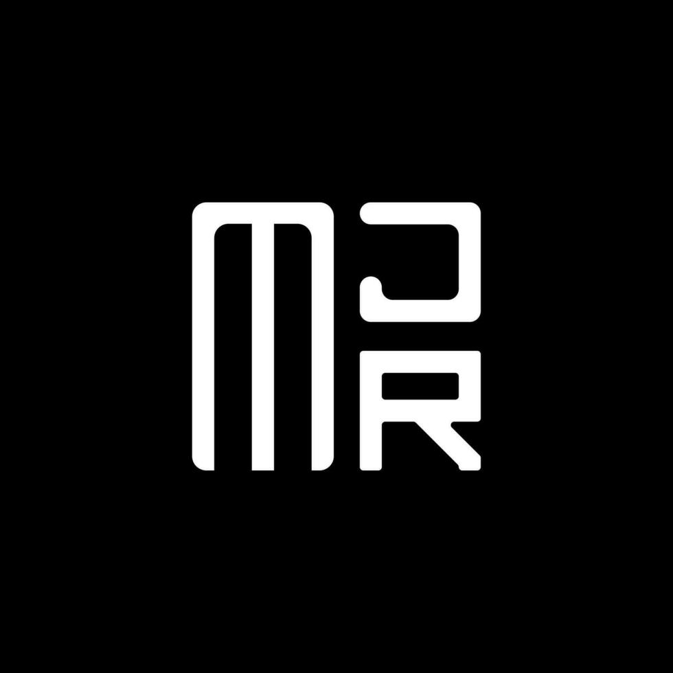 mjr brief logo vector ontwerp, mjr gemakkelijk en modern logo. mjr luxueus alfabet ontwerp