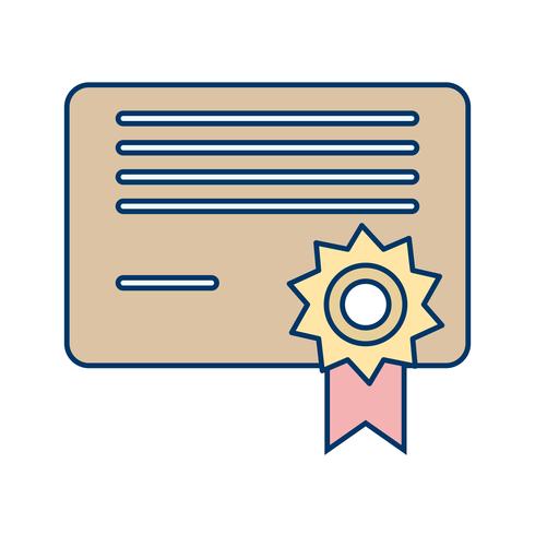 Vector Diploma pictogram