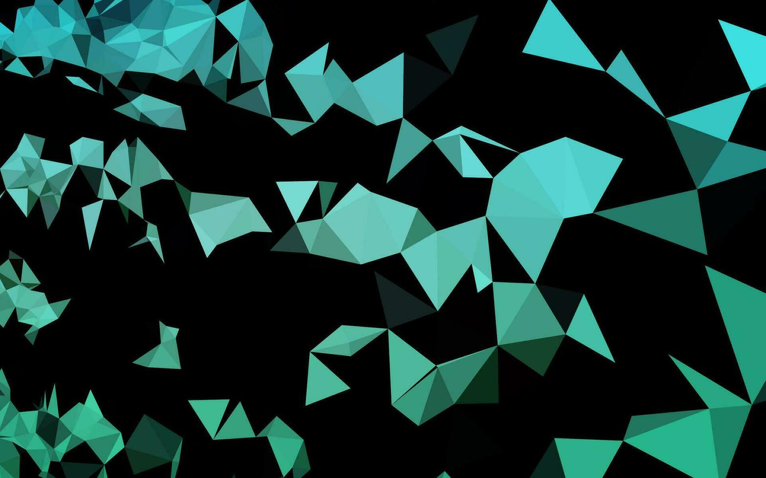 lichtblauwe vector wazig driehoek sjabloon.