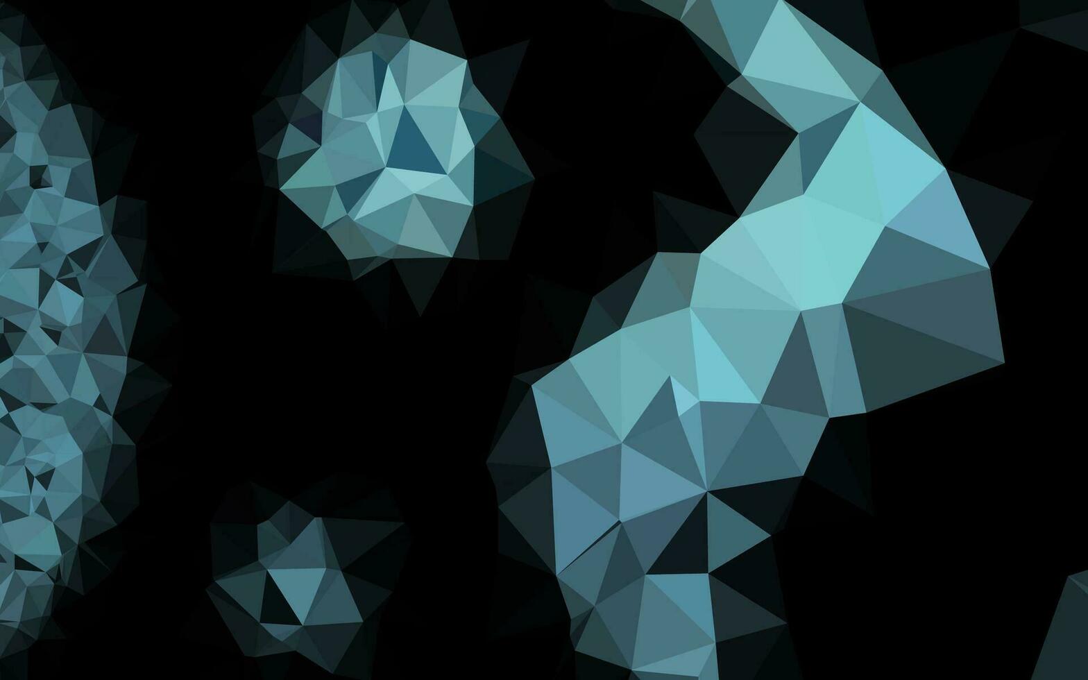 donkerblauwe vector abstracte veelhoekige textuur.