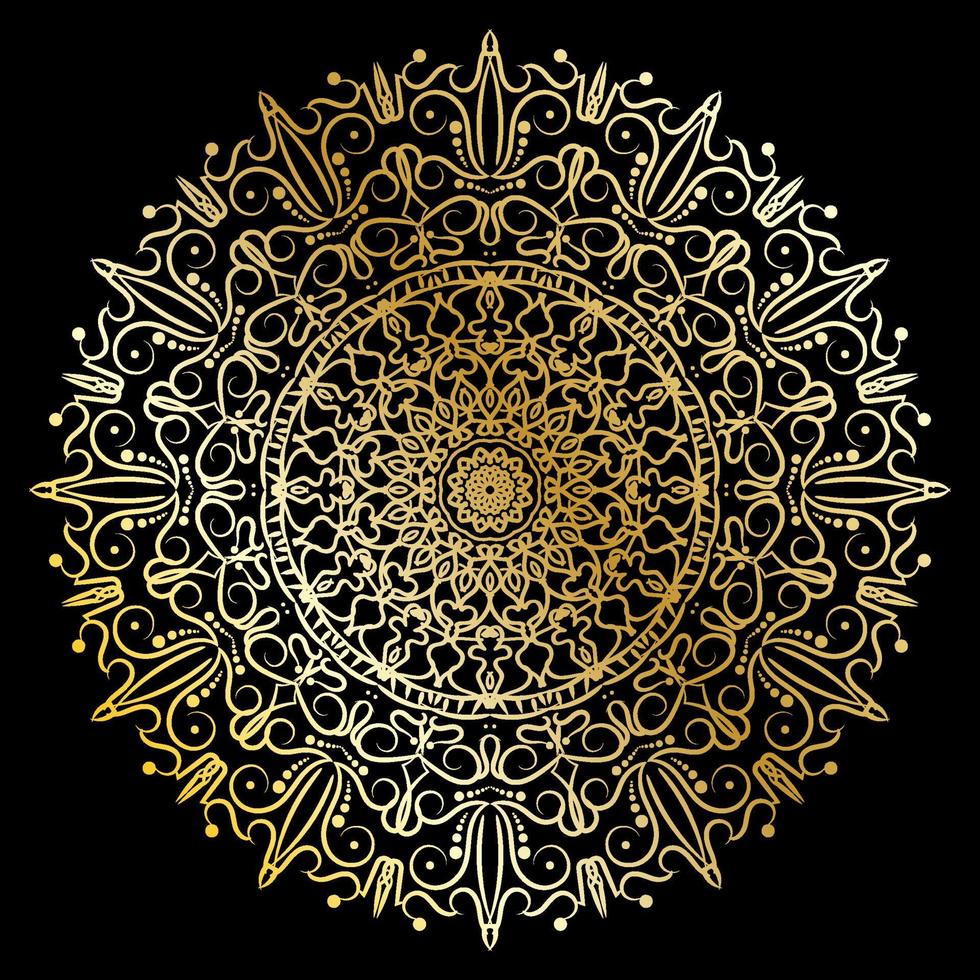 Indiase mandala ontwerp vector