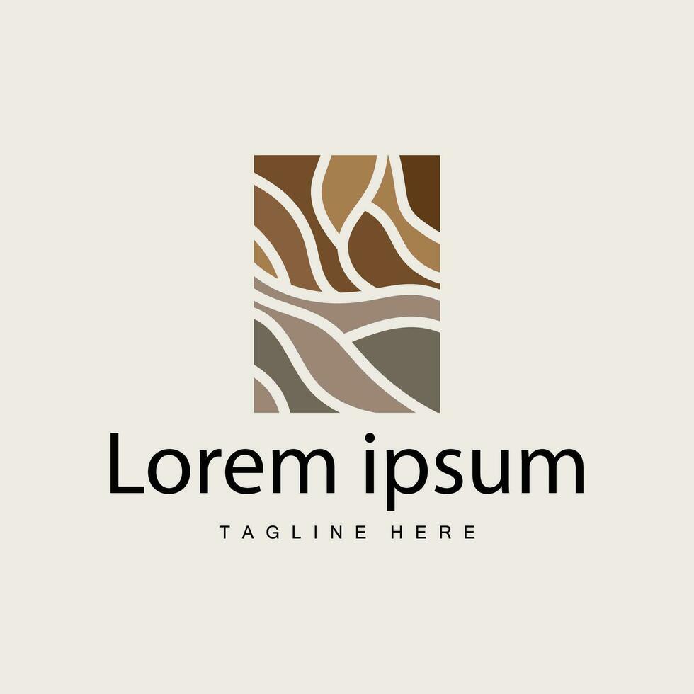 hout logo ontwerp structuur lagen Woud boom schors vector sjabloon