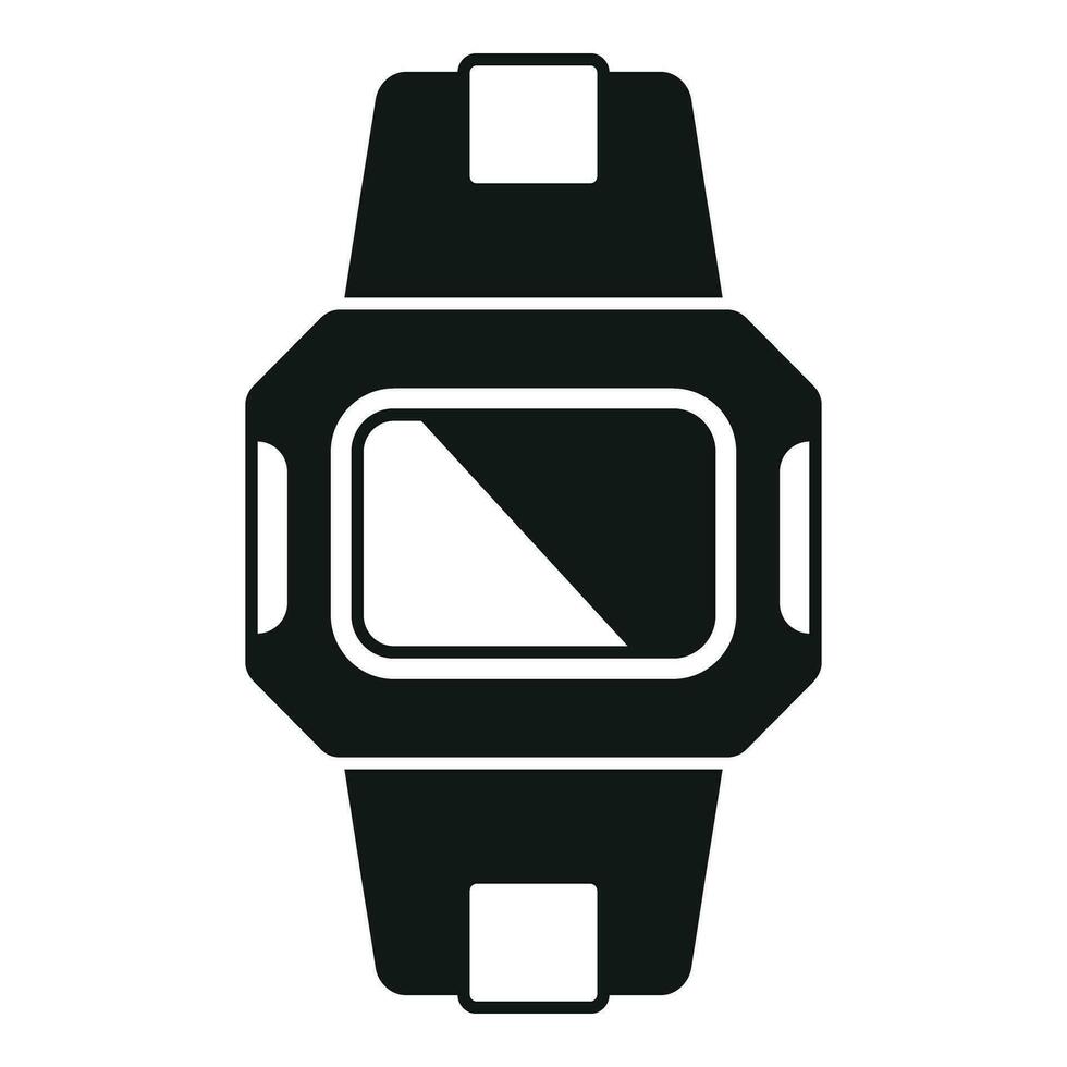 groot SmartWatch icoon gemakkelijk vector. gegevens sport vector