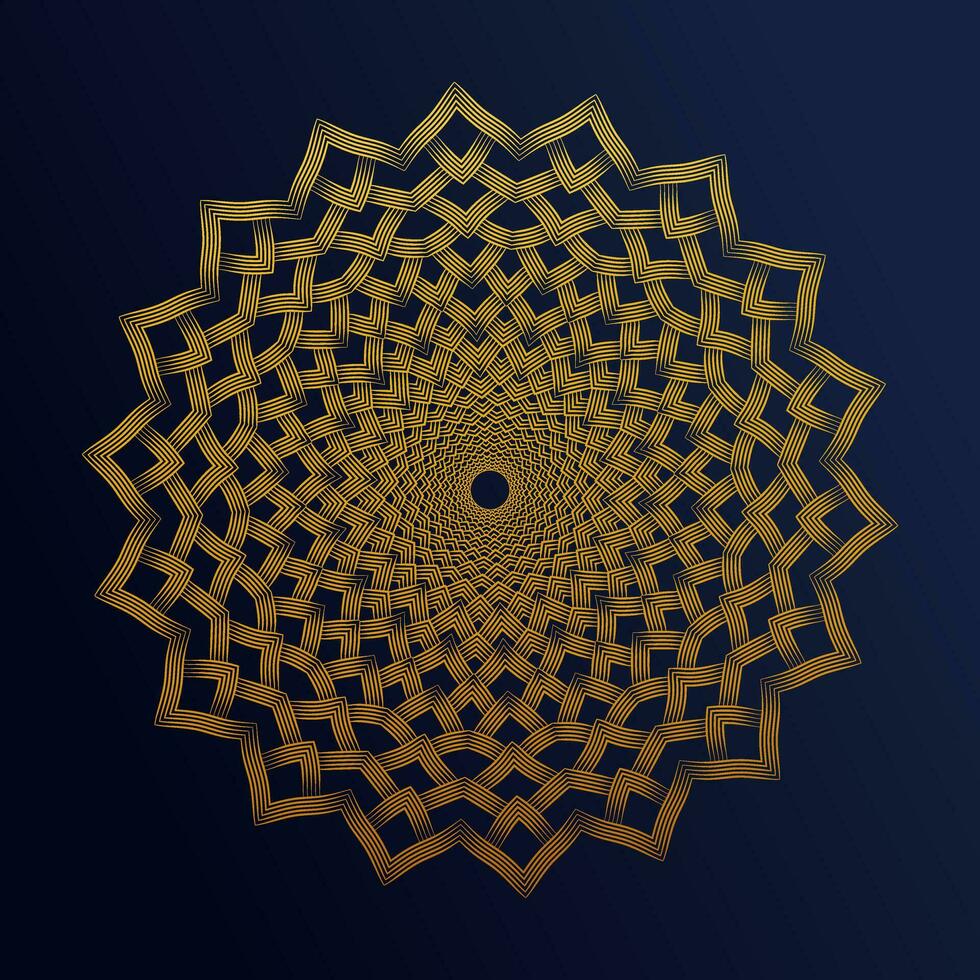 luxe sier- mandala achtergrond ontwerp met gouden arabesk patroon Arabisch Islamitisch oosten- stijl. luxe mandala met goud kleur gebruik naar achtergrond, banier, poster, omslag, kaart, folder. vector