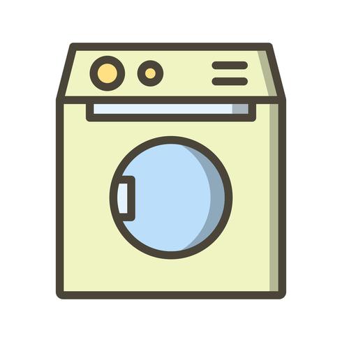 Wasmachine Vector Icon