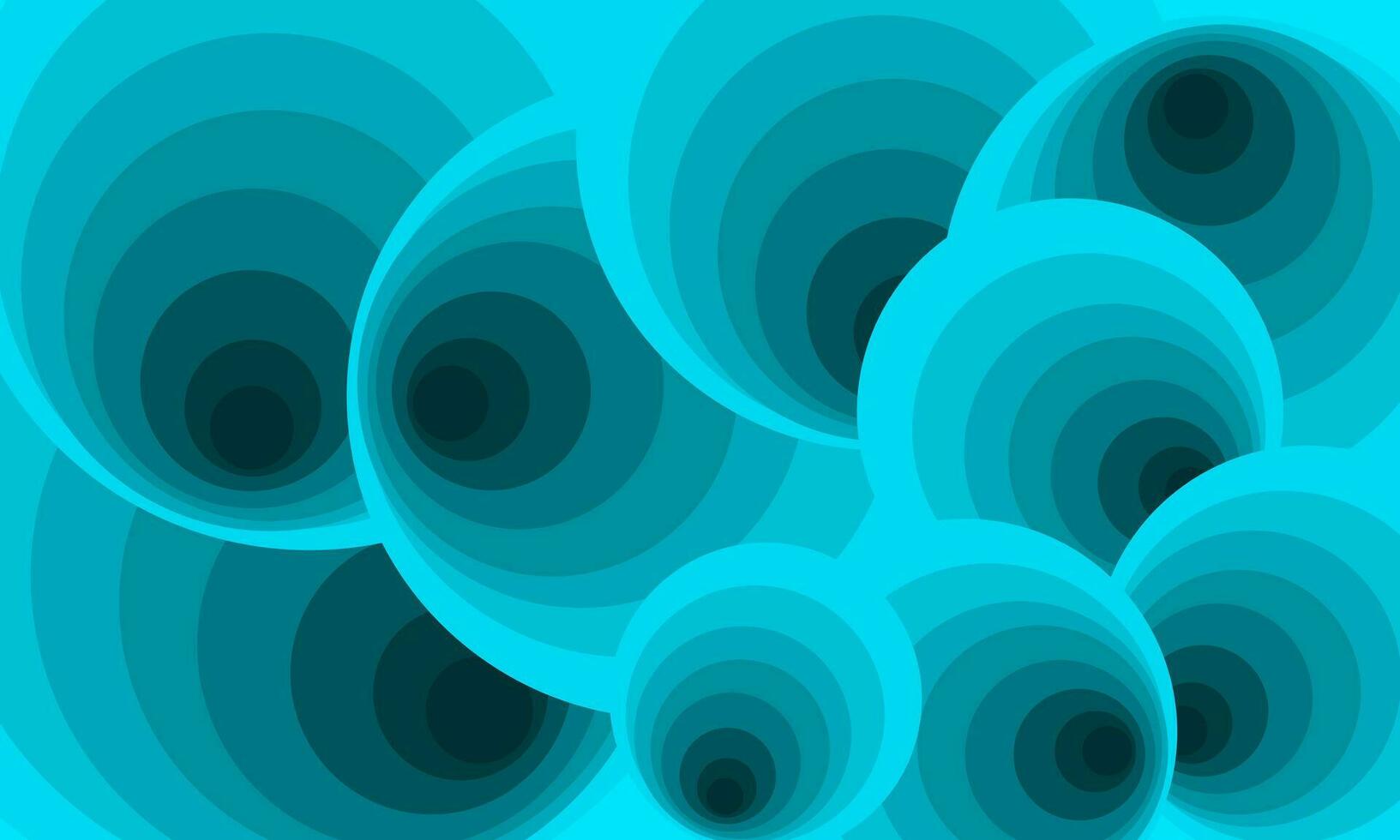 blauw gat cirkel abstract achtergrond. vector