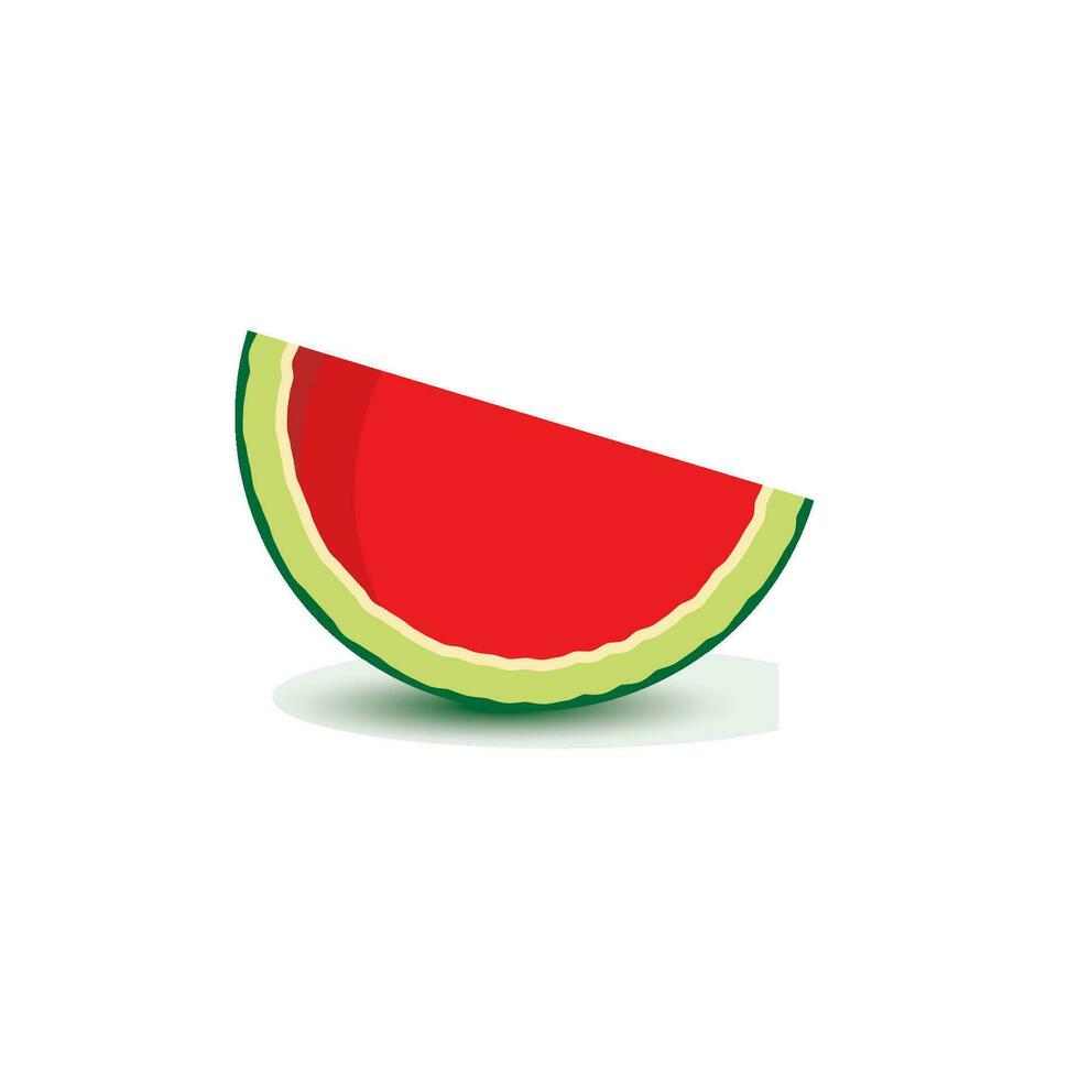 watermeloen vector icoon illustratie ontwerp
