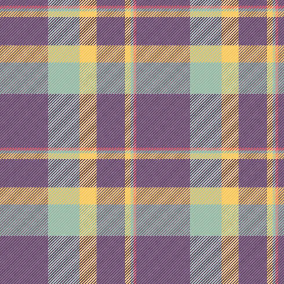 vector Schotse ruit kleding stof van structuur controleren patroon met een achtergrond plaid textiel naadloos.