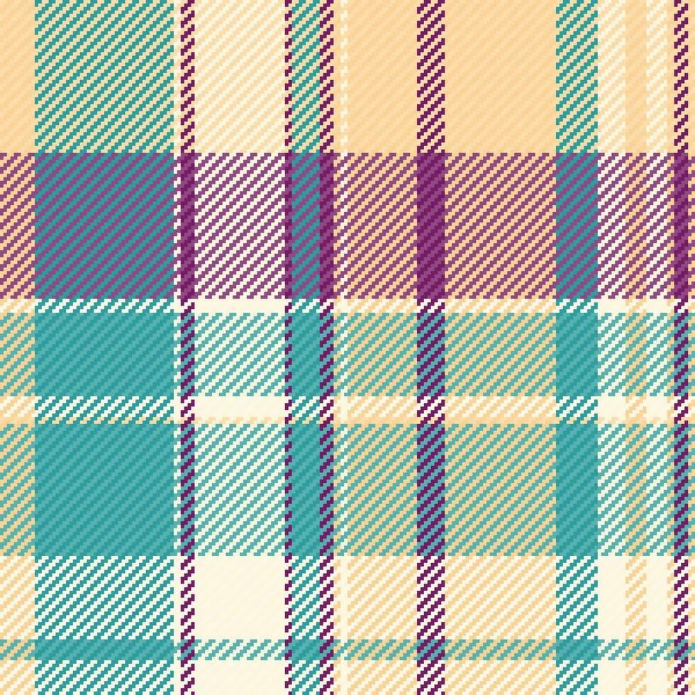 achtergrond Schotse ruit vector van kleding stof plaid textiel met een patroon controleren naadloos textuur.