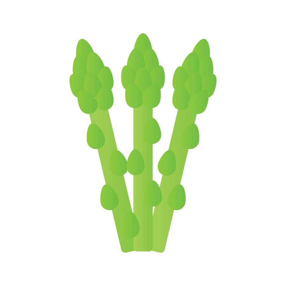 asperges groente vector ontwerp, gezond en biologisch voedsel
