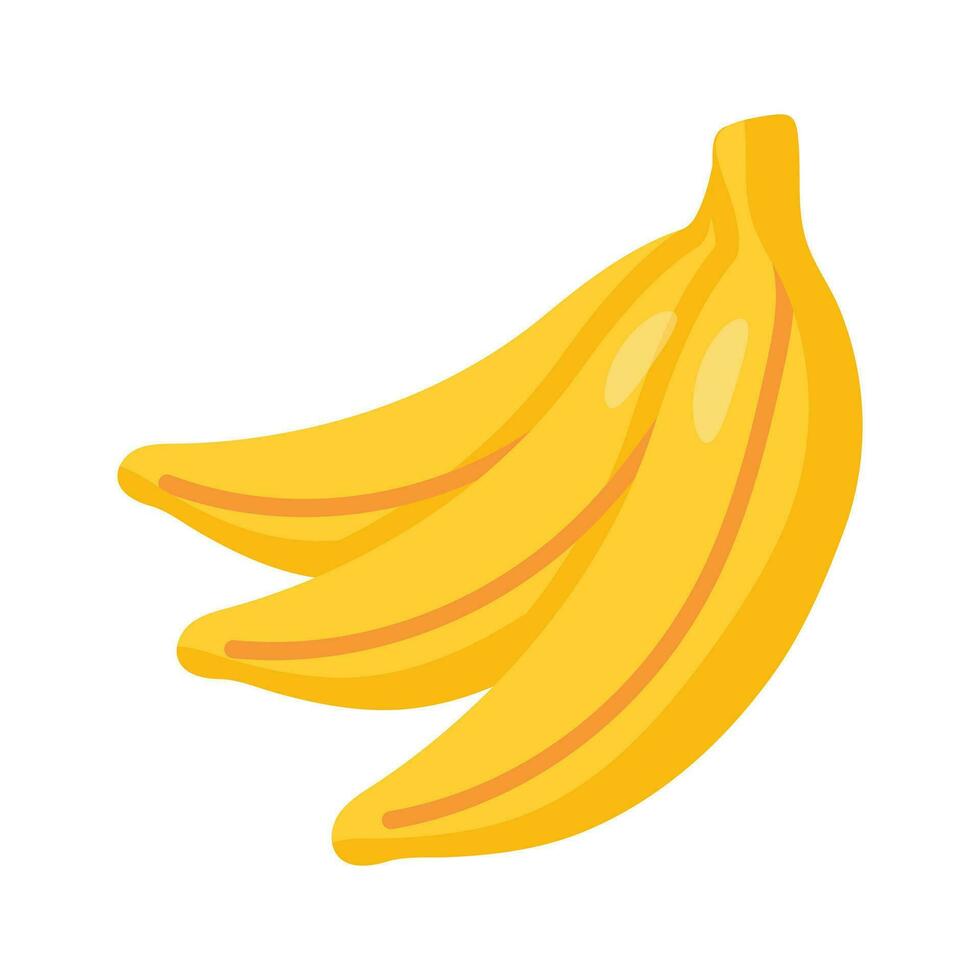gezond eetpatroon, verbazingwekkend icoon van bananen, klaar naar gebruik vector