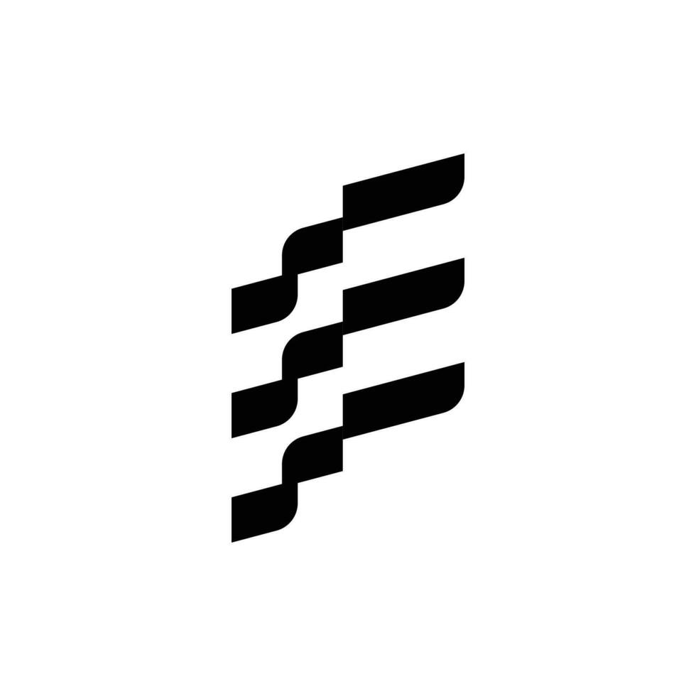 modern brief e logo ontwerp sjabloon - vector illustratie