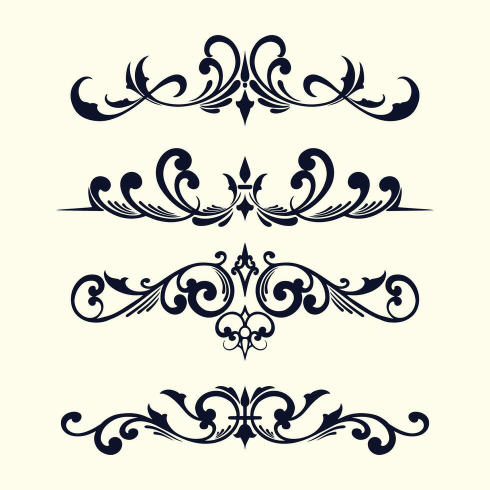 vector ornament kader grens ontwerp
