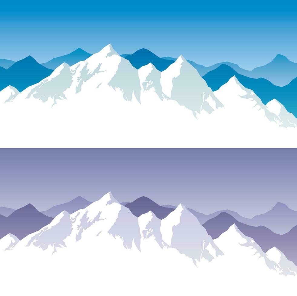 berg reeks banners vector