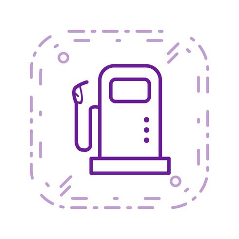 Brandstofstation Vector Icon