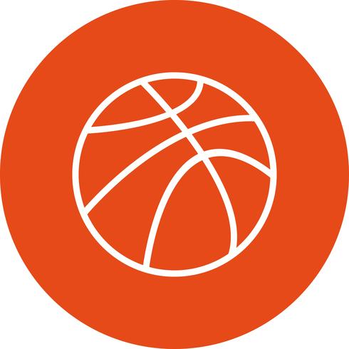 Vector basketbal pictogram