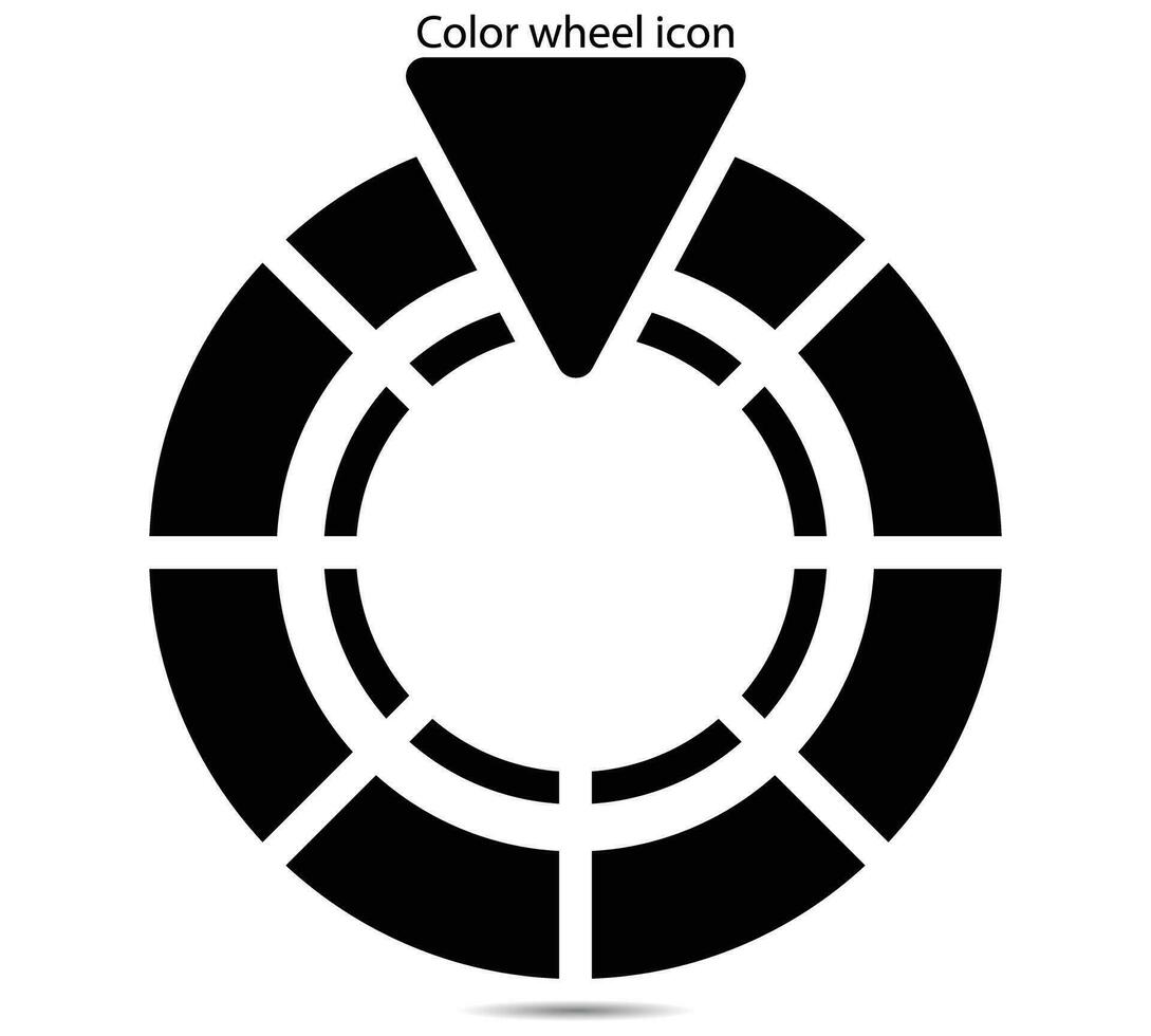 kleur wiel, vector illustrator