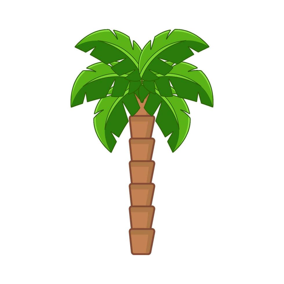 palmboom illustratie vector