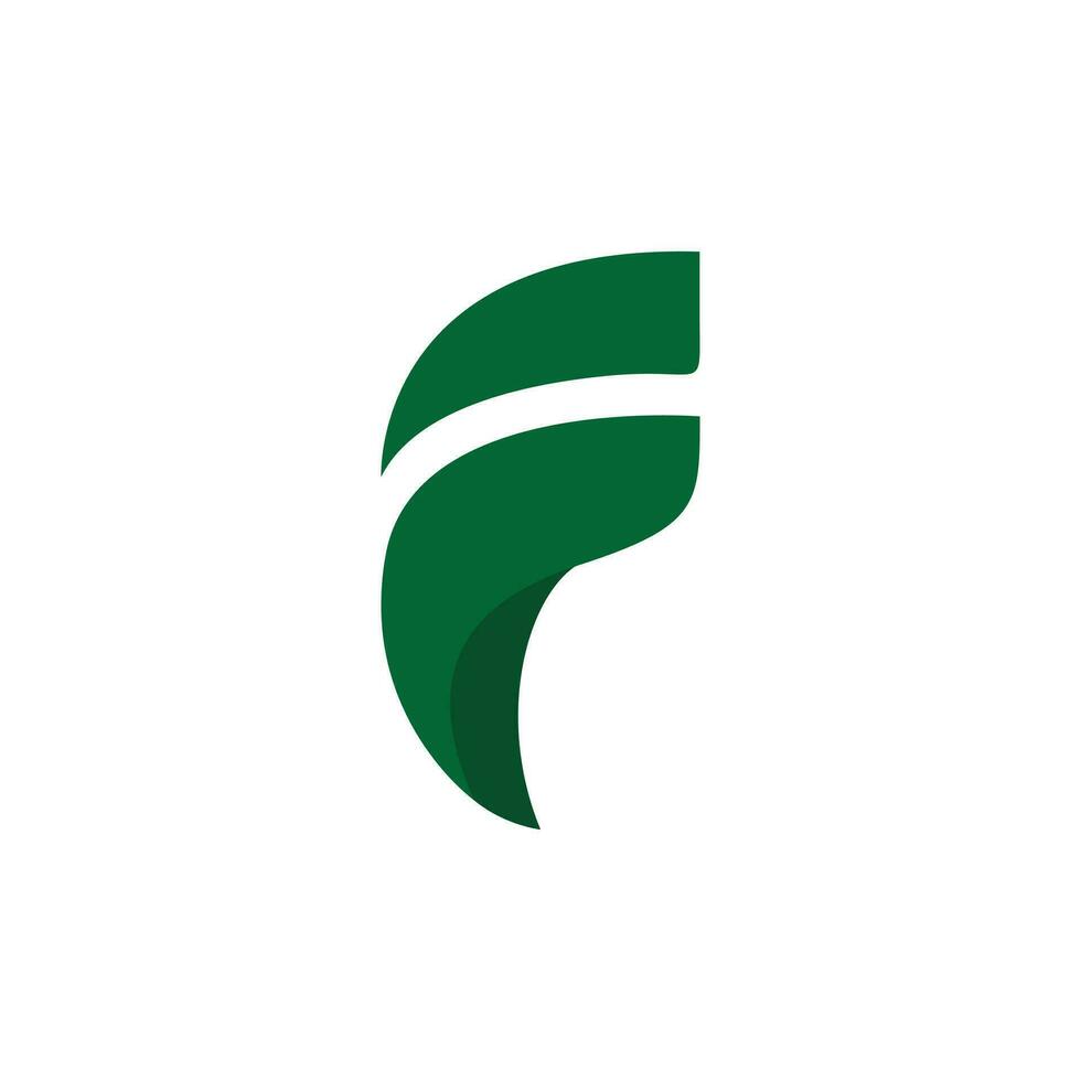abstract brief f logo sjabloon vector