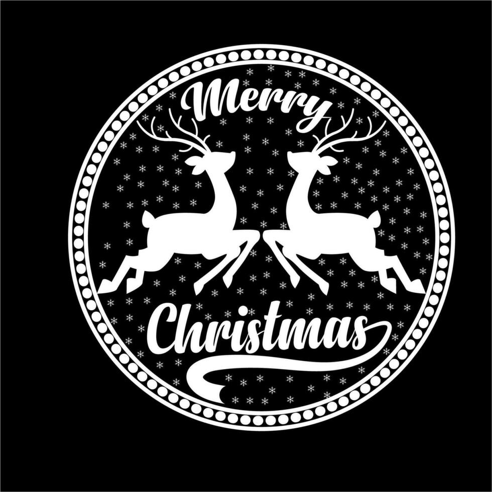 vrolijk Kerstmis belettering typografie citaat. Kerstmis t-shirt ontwerp,, christen religie citaten gezegde voor afdrukken. vrolijk Kerstmis iedereen t-shirt ontwerp vector