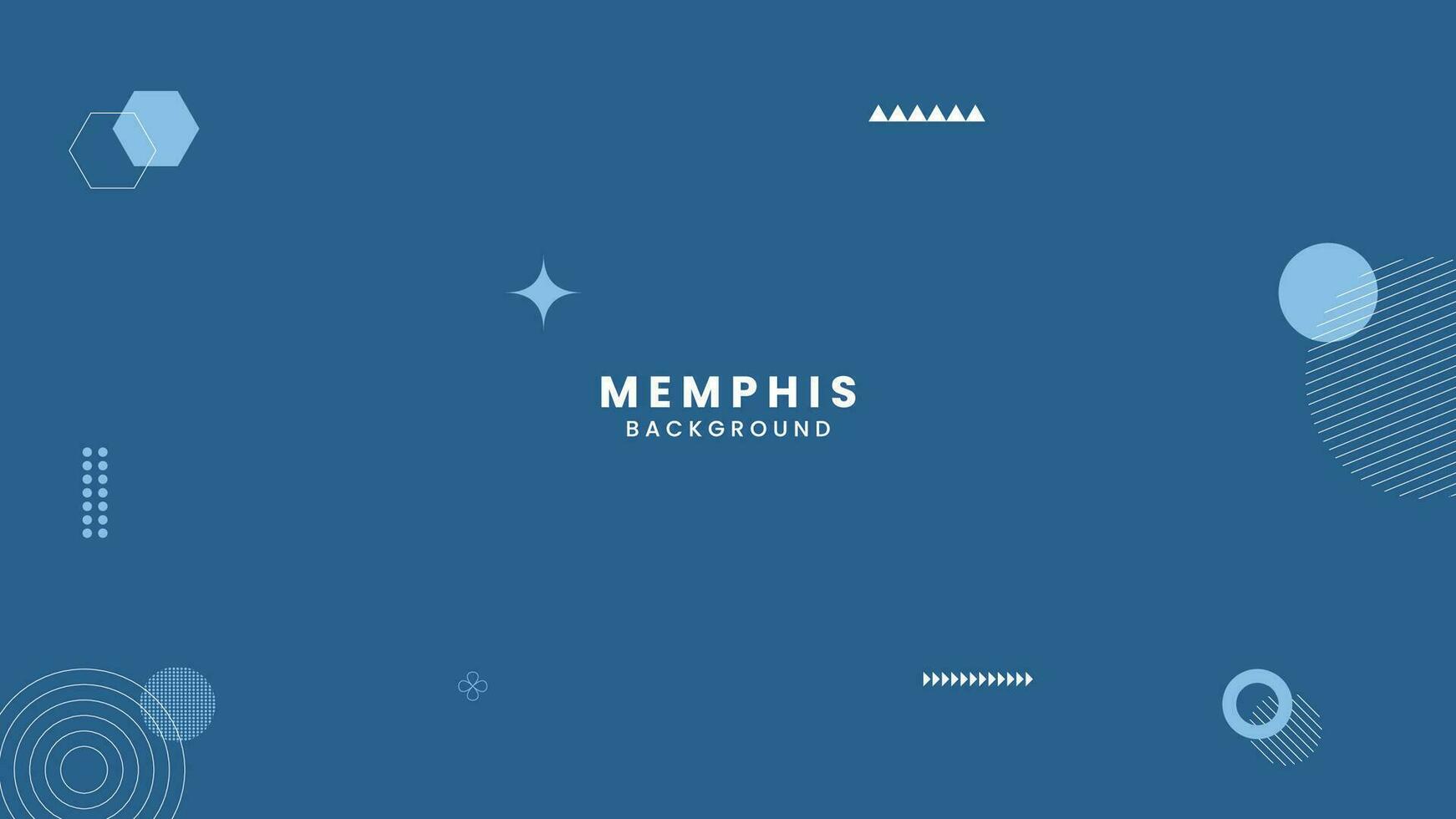 vector abstract meetkundig achtergrond met Memphis elementen retro stijl