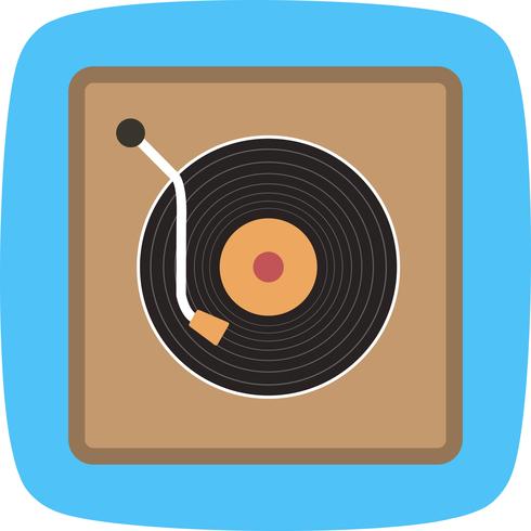 Vinyl speler Vector Icon