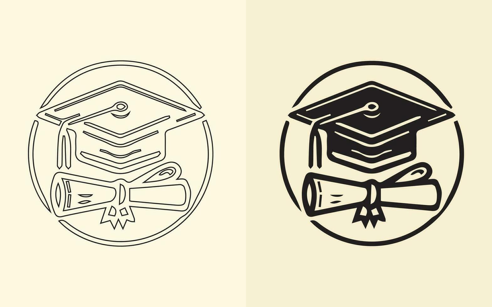 diploma uitreiking pet verschillend stijl icoon set. lijn, glyph, en gevulde schets versie, schets, en gevulde vector teken. symbool, logo illustratie. vector grafiek