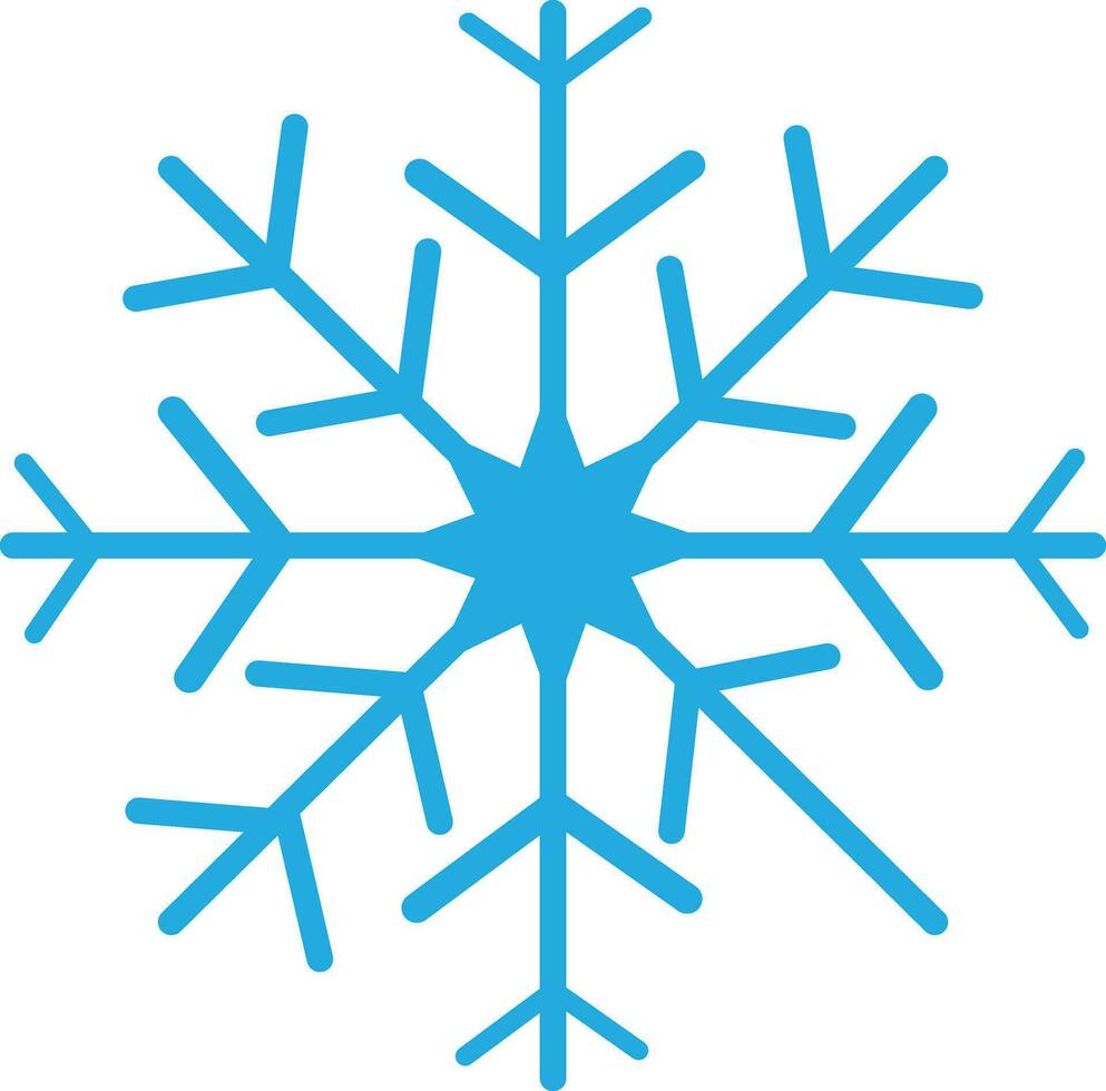sneeuwvlok vector clip art ontwerp