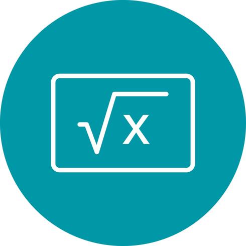 Vector formule pictogram