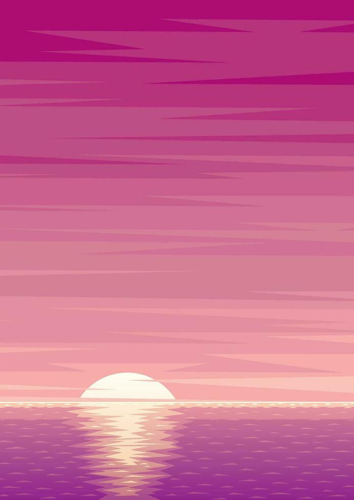 zonsopkomst tekenfilm achtergrond vector