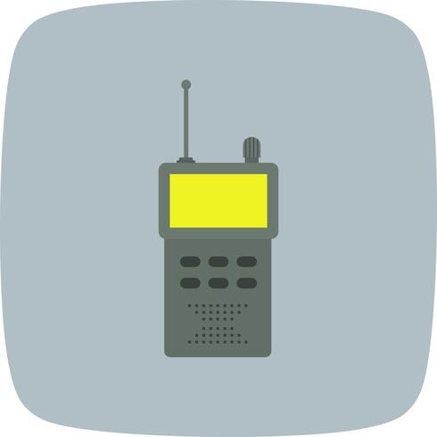 walkie talkie vector pictogram