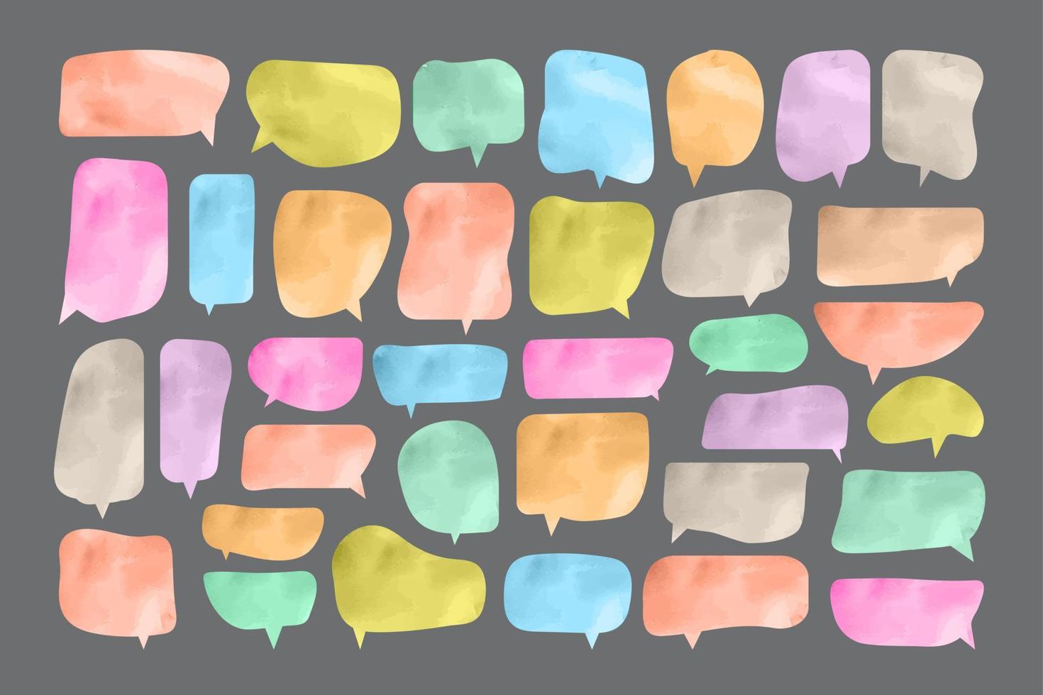 kleurrijke tekstballon gesneden papieren ontwerpsjabloon. vectorillustratie voor uw bedrijfspresentatie. vector
