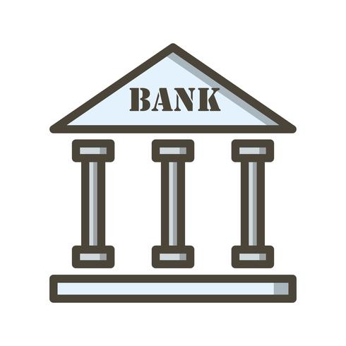 bank vector pictogram