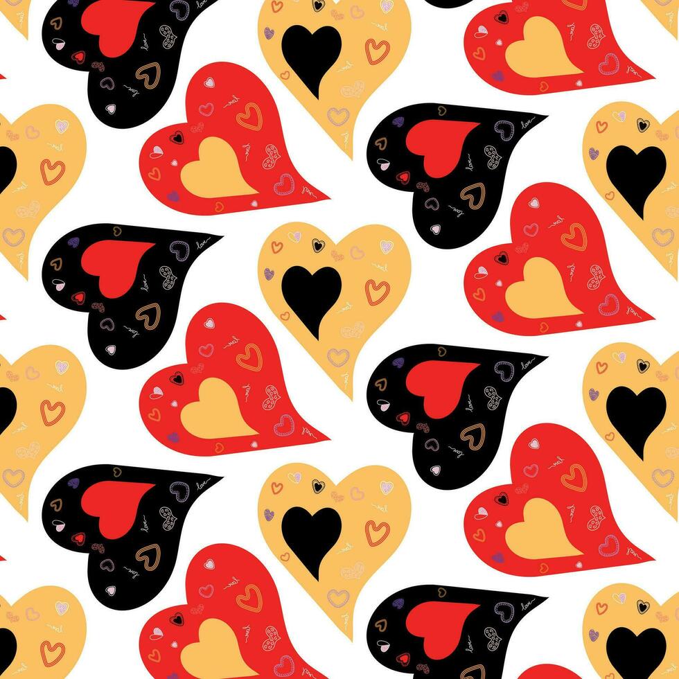 creatief harten. achtergrond met harten. ontwerp voor Valentijnsdag dag en bruiloft. vector