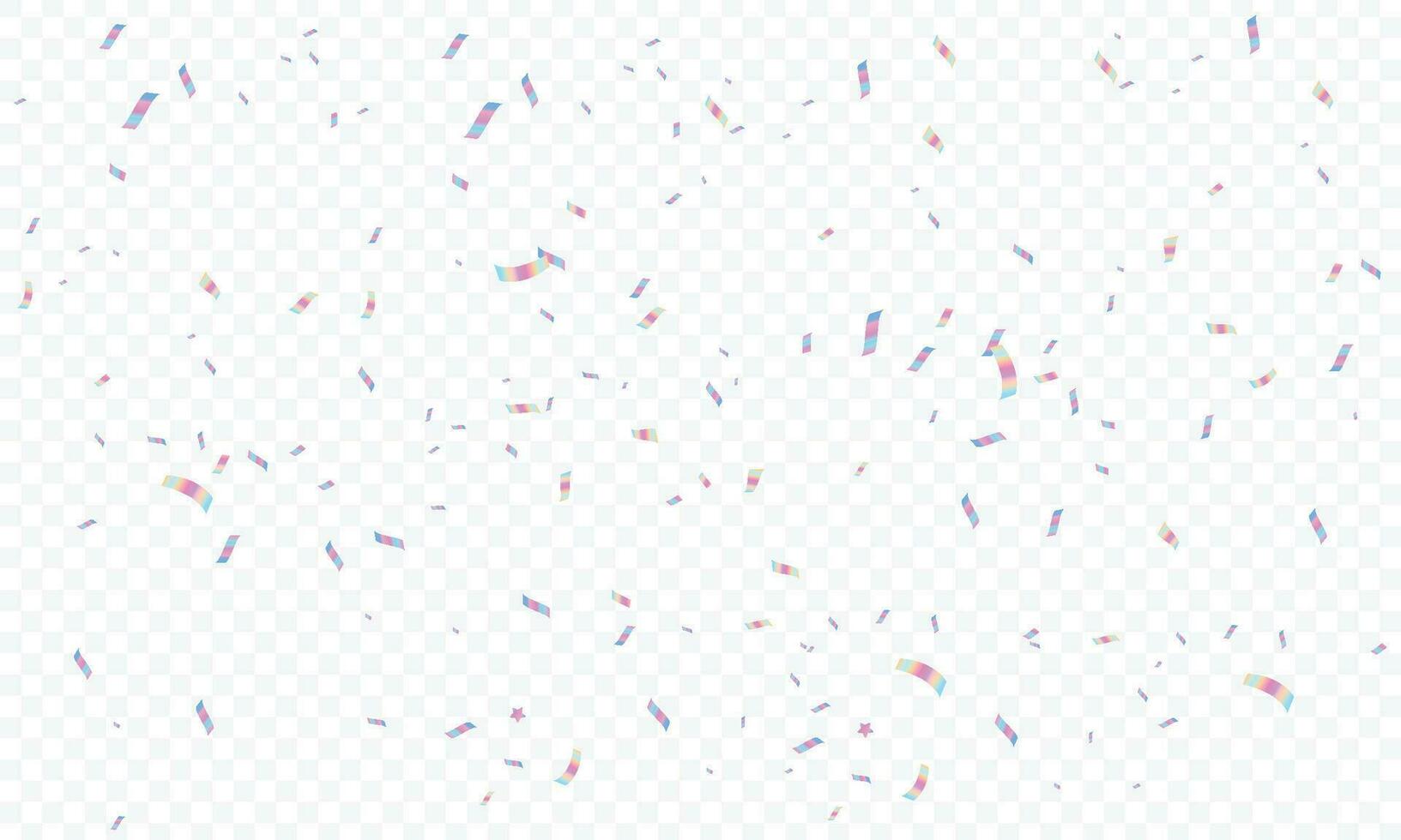 vector abstract holografische confetti achtergrond