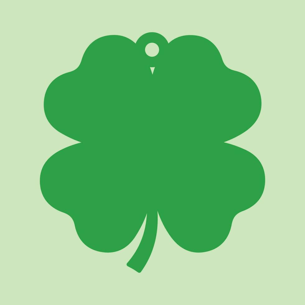 st. patricks dag deur hanger teken vector voor afdrukken en besnoeiing