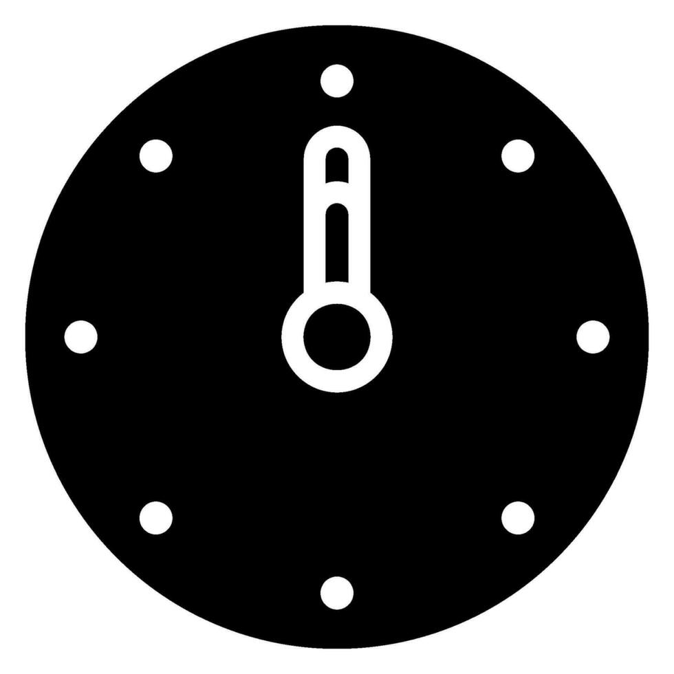 countdown glyph icoon vector