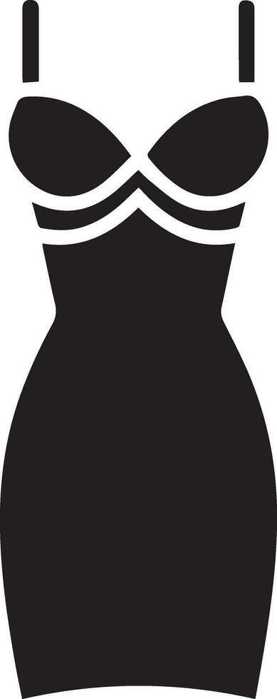 vrouw jurk vector kunst illustratie zwart kleur silhouet 9