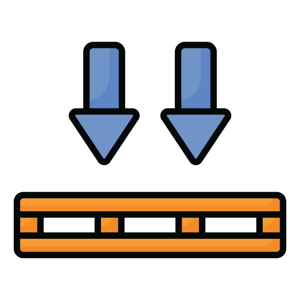 houten pallet vector ontwerp geïsoleerd Aan wit achtergrond