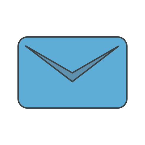 Vector envelop pictogram