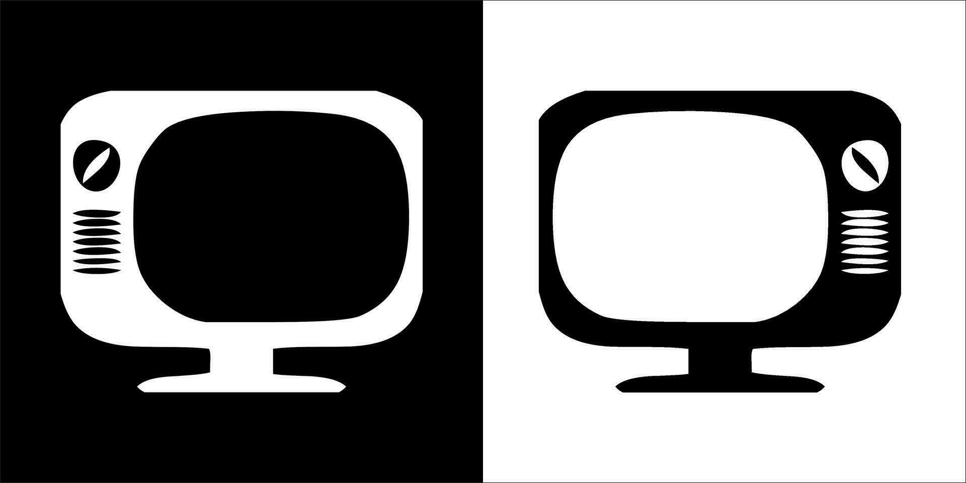 illustratie vector grafiek van televisie icoon