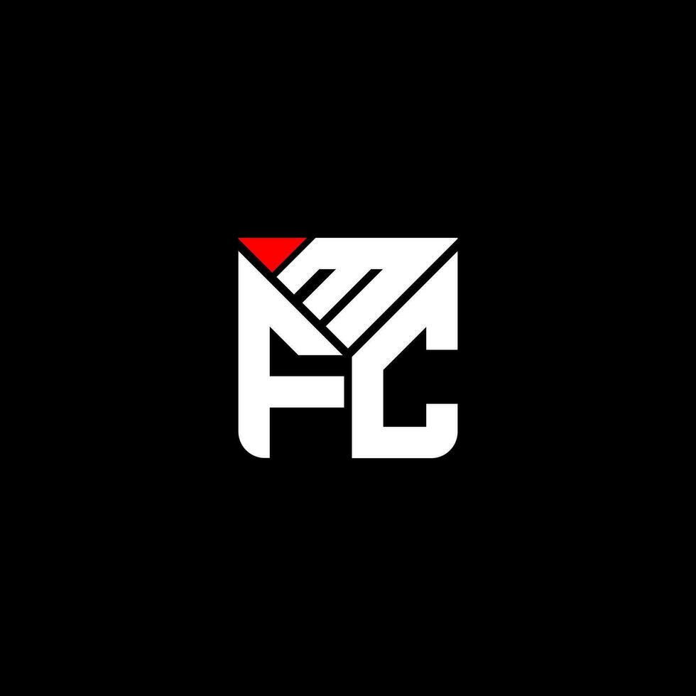 mfc brief logo vector ontwerp, mfc gemakkelijk en modern logo. mfc luxueus alfabet ontwerp